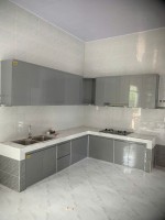 Thi công mẫu tủ bếp nhựa B14