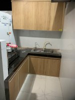 Thi công mẫu tủ bếp nhựa B16