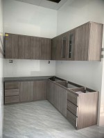 Thi công mẫu tủ bếp nhựa B30