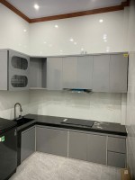 Thi công mẫu tủ bếp nhựa B32