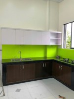 Thi công mẫu tủ bếp nhựa B41