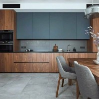 Thi công mẫu tủ bếp nhựa B46