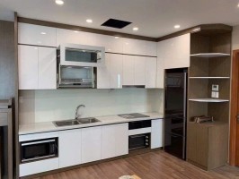 Thi công mẫu tủ bếp nhựa B53