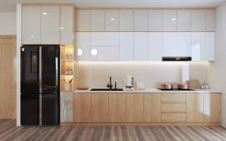 Thi công mẫu tủ bếp nhựa B57