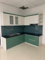 Thi công mẫu tủ bếp nhựa B64